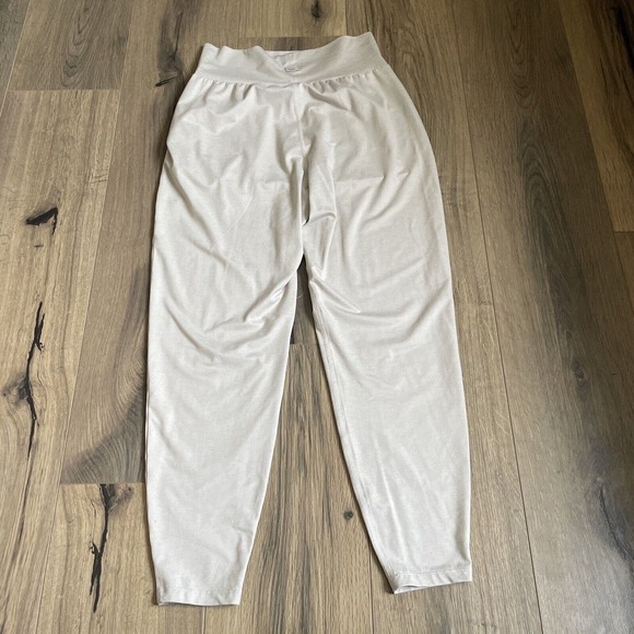 Vuori Lux at Ease Jogger Womens Small Cozy High Waisted Comfort Suede Heather - Picture 5 of 7